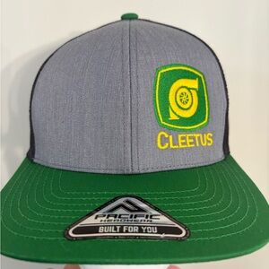 Cleetus McFarland trucker cap new green and gray